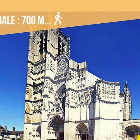 La Belle Pause - Studio Auxerre Proche Parking エクステリア 写真