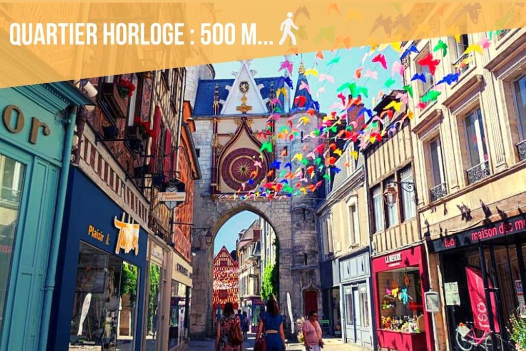 La Belle Pause - Studio Auxerre Proche Parking エクステリア 写真